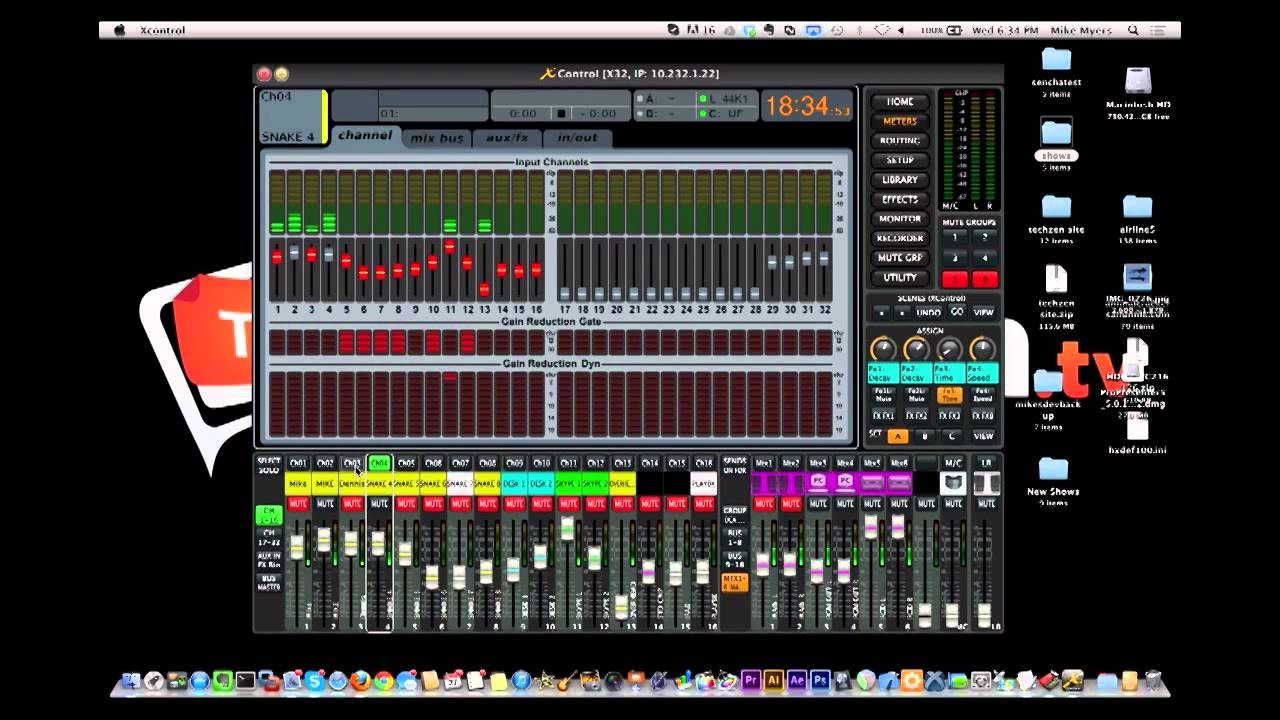 Thumbnail for Berhinger X32 Remote Control - New Media Tech - Episode 3