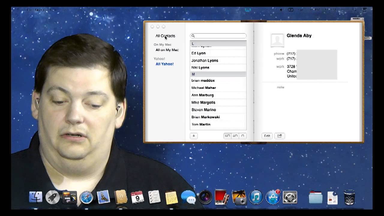 Thumbnail for Contacts on a Mac - Mac Minute - Episode 13