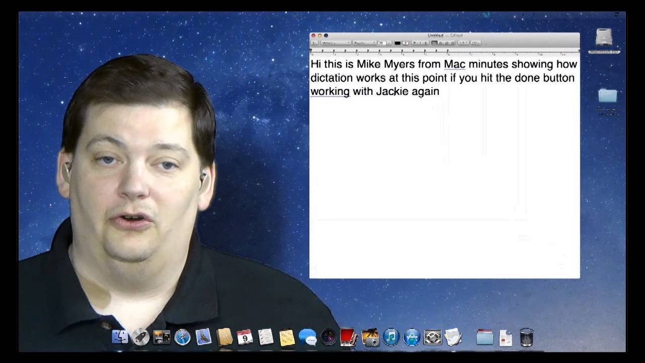 Thumbnail for Dictation - Mac Minute - Episode 21