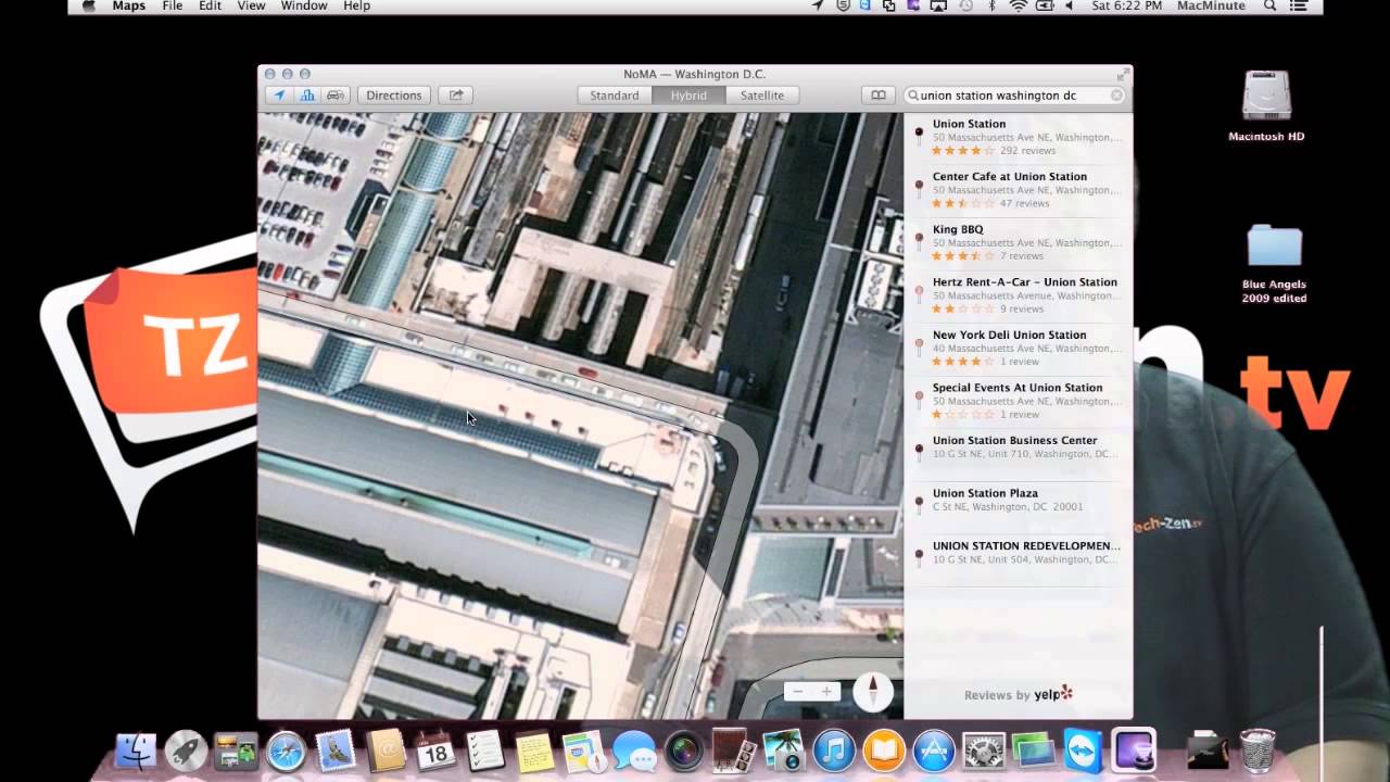 Thumbnail for Maps On The Mac - Mac Minute - Episode 45 - Tech-Zen.tv - Alixa.tv