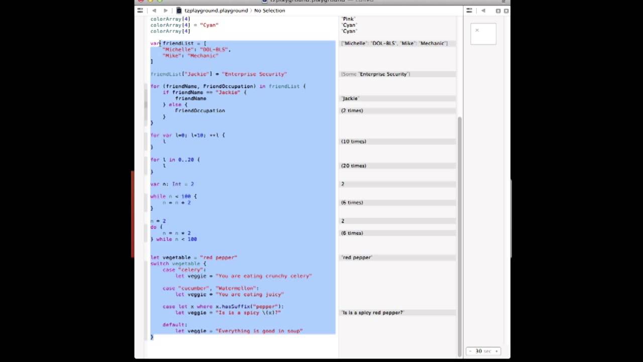 Thumbnail for Learning Swift, Apples New Language Basics - The Program - Week 1 - Tech-Zen.tv - Alixa.tv