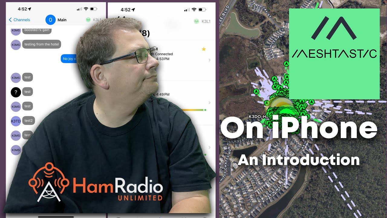 Thumbnail for Meshtastic on IOS (Apple) Devices - Ham Radio Unlimited - S2E10