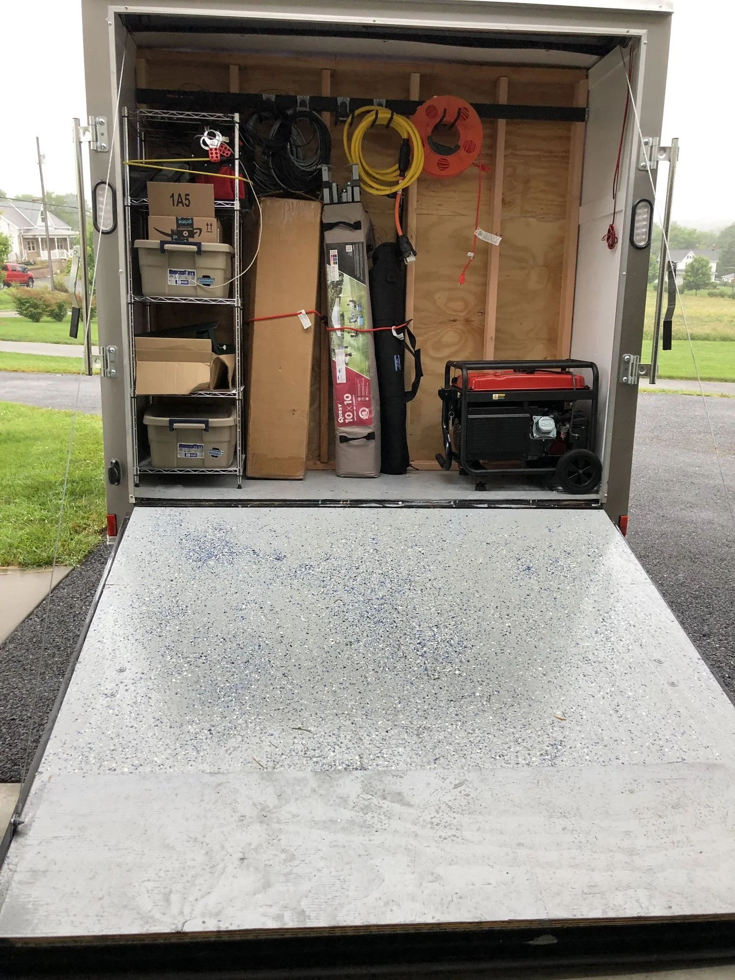 Header image for Jul 20Building a Communications Trailer from an Enclosed Cargo Trailer #3