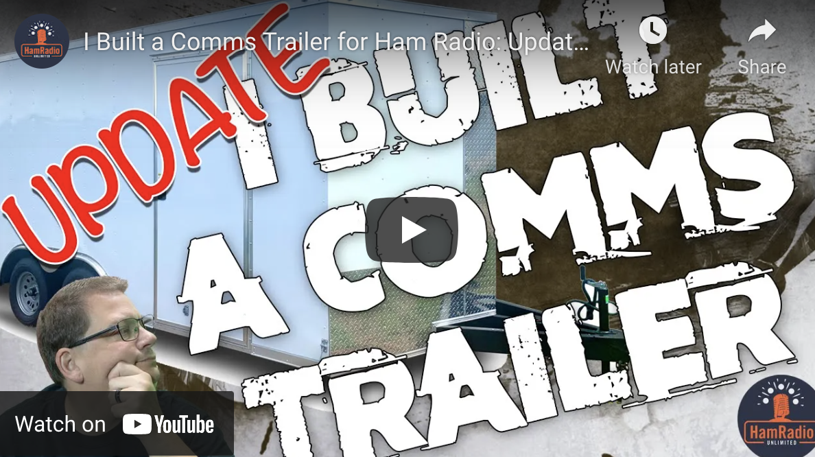 Header image for Feb 7Building a Communications Trailer from an Enclosed Cargo Trailer #4