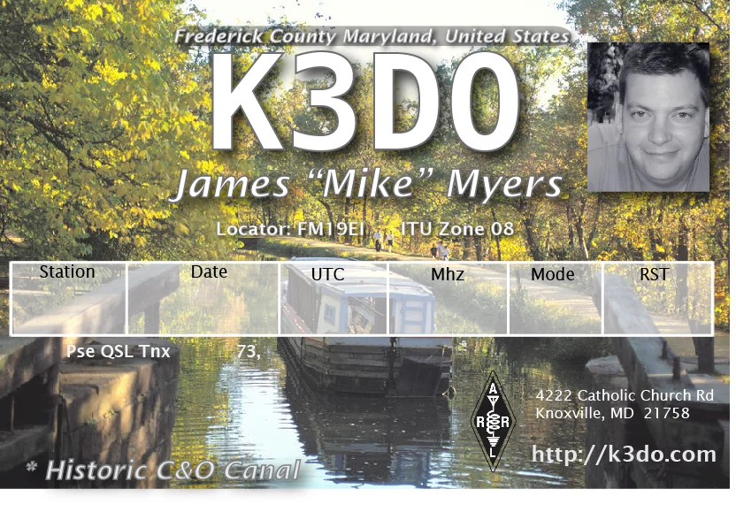Header image for Jan 2New QSL Card